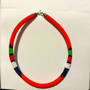 Maasai beaded necklace